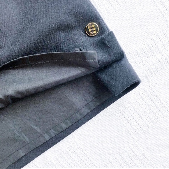 Cache Wool Pencil Skirt Button Accents size 10 - Picture 4 of 7